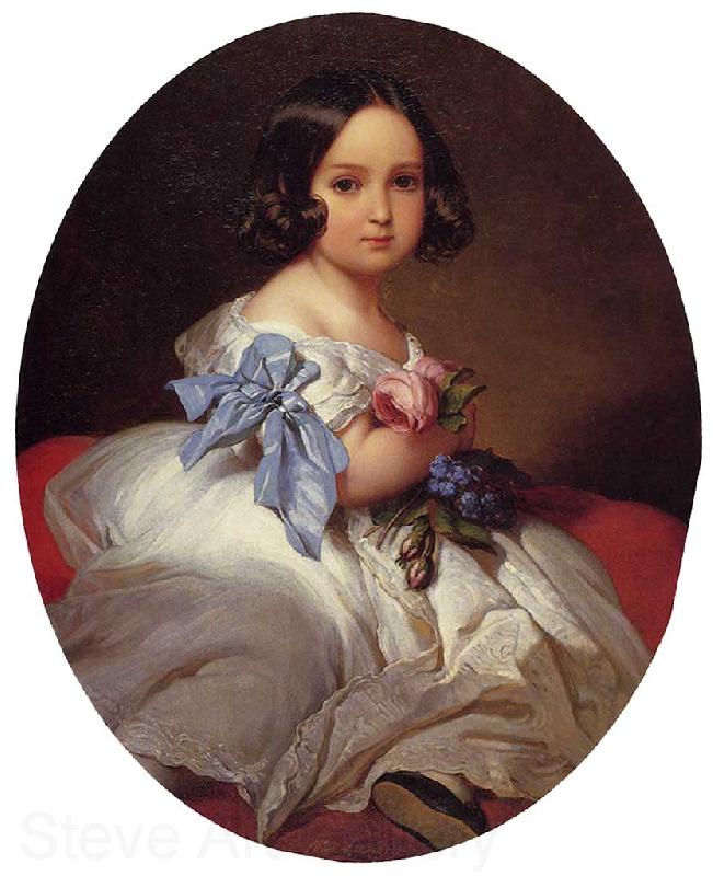 Franz Xaver Winterhalter Princess Charlotte of Belgium Norge oil painting art